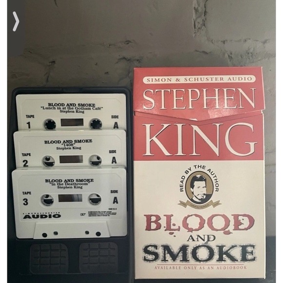 Other - Blood and Smoke by Stephen King (2000, Audio Cassette)